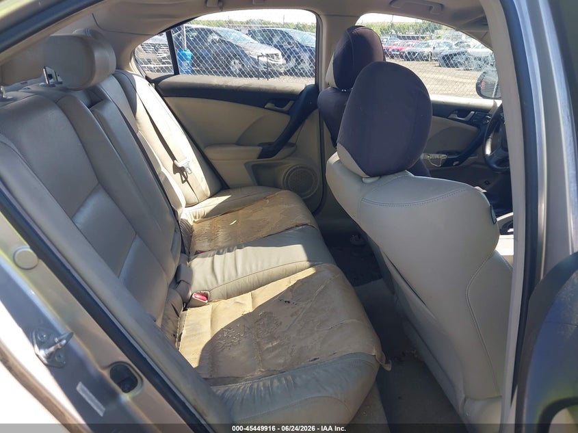 2009 Acura Tsx VIN JH4CU26629C025825 IAAI salvage auction — NORMAL WEAR, Clear (New Jersey), sold $500 on 2026-07-29 (photo 8)