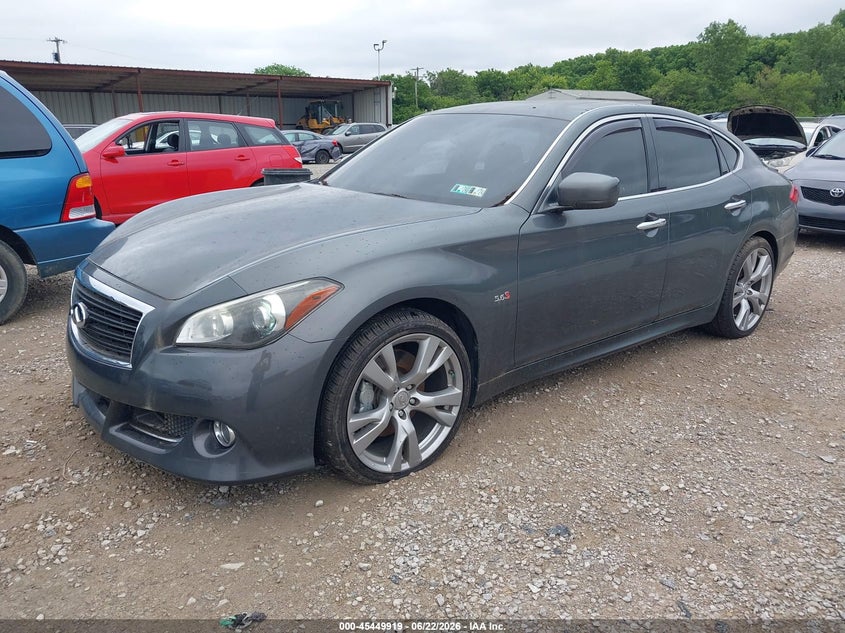 2011 Infiniti M56 VIN JN1AY1APXBM520347 IAAI salvage auction — NORMAL WEAR, Original (Ohio), sold $25 on 2026-07-22 (photo 2)