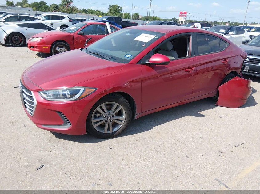 2018 Hyundai Elantra VIN KMHD84LF3JU475021 IAAI salvage auction — RIGHT REAR, Original (Texas), sold $25 on 2026-07-29 (photo 2)