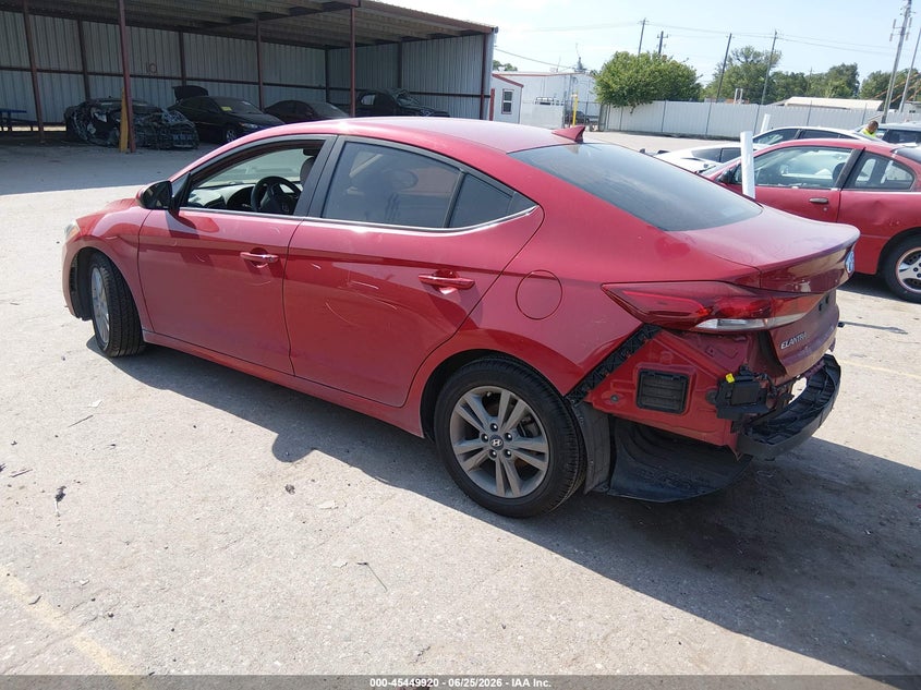 2018 Hyundai Elantra VIN KMHD84LF3JU475021 IAAI salvage auction — RIGHT REAR, Original (Texas), sold $25 on 2026-07-29 (photo 3)