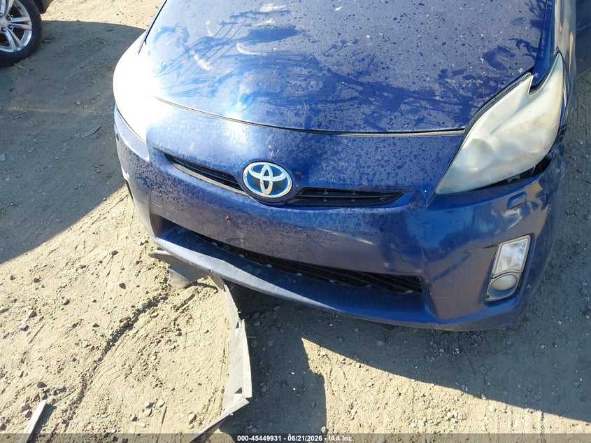 2010 Toyota Prius v VIN JTDKN3DU7A0181284 IAAI salvage auction — FRONT & REAR, Bill Of Sale (New York), sold $550 on 2026-07-07 (photo 6)