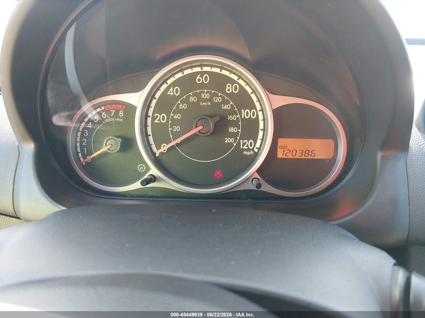 2011 Mazda 2 VIN JM1DE1HY6B0126210 IAAI salvage auction — NORMAL WEAR, Clear (Florida), sold $600 on 2026-07-28 (photo 7)