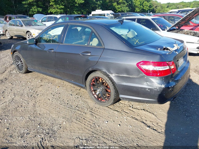 2011 Mercedes-benz E-class VIN WDDHF7CB9BA311100 IAAI salvage auction — FRONT & REAR, Bill Of Sale (New York), sold $1,050 on 2026-07-07 (photo 3)