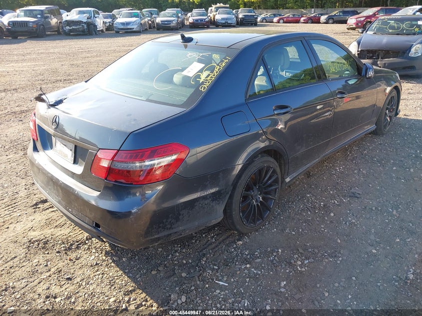 2011 Mercedes-benz E-class VIN WDDHF7CB9BA311100 IAAI salvage auction — FRONT & REAR, Bill Of Sale (New York), sold $1,050 on 2026-07-07 (photo 4)
