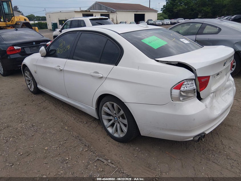 2011 BMW 3 series VIN WBAPK7C5XBA971879 IAAI salvage auction — REAR END, Bill Of Sale (New York), sold $450 on 2026-07-07 (photo 3)
