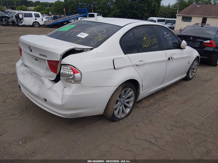 2011 BMW 3 series VIN WBAPK7C5XBA971879 IAAI salvage auction — REAR END, Bill Of Sale (New York), sold $450 on 2026-07-07 (photo 4)