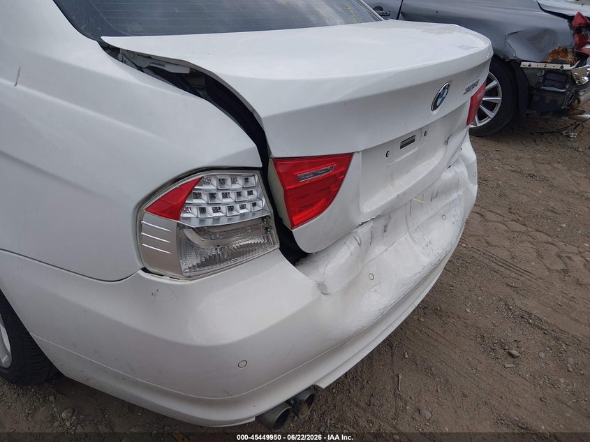2011 BMW 3 series VIN WBAPK7C5XBA971879 IAAI salvage auction — REAR END, Bill Of Sale (New York), sold $450 on 2026-07-07 (photo 6)