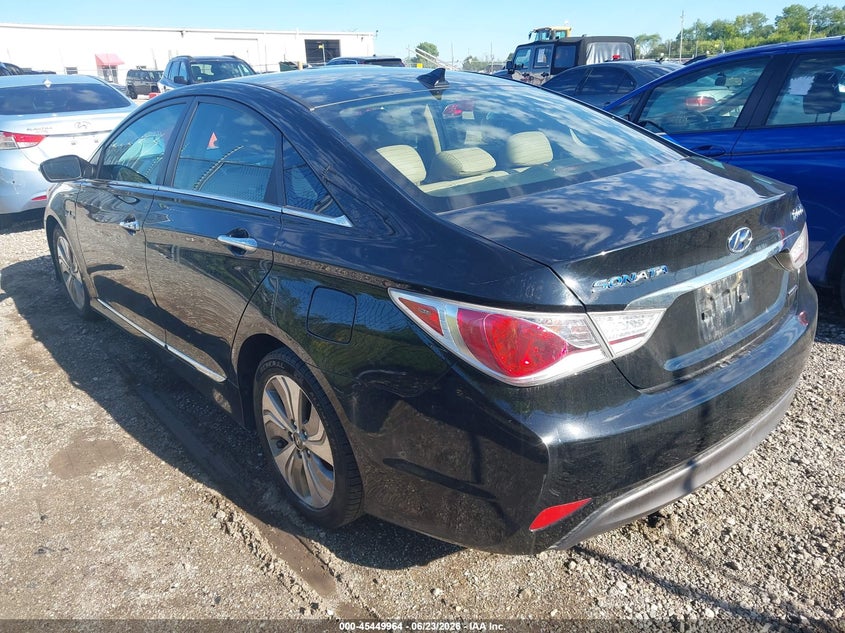 2013 Hyundai Sonata VIN KMHEC4A49DA095305 IAAI salvage auction — ROOF, Clear (Illinois), sold $525 on 2026-07-22 (photo 3)