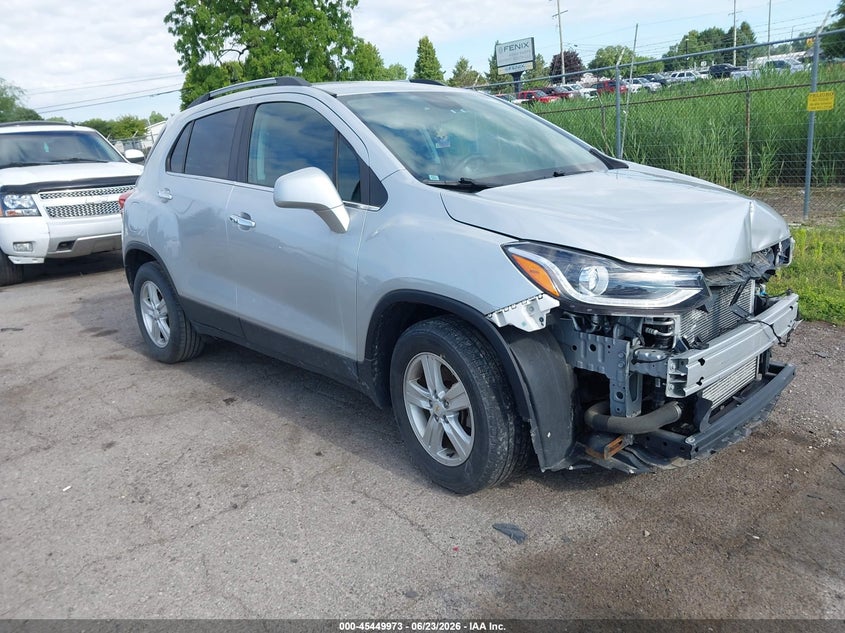 2019 Chevrolet Trax VIN KL7CJLSB3KB960993 IAAI salvage auction — NORMAL WEAR, Clear (Michigan), sold $775 on 2026-07-30 (photo 1)