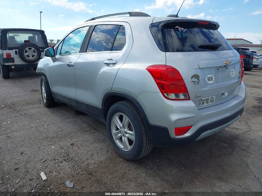 2019 Chevrolet Trax VIN KL7CJLSB3KB960993 IAAI salvage auction — NORMAL WEAR, Clear (Michigan), sold $775 on 2026-07-30 (photo 3)