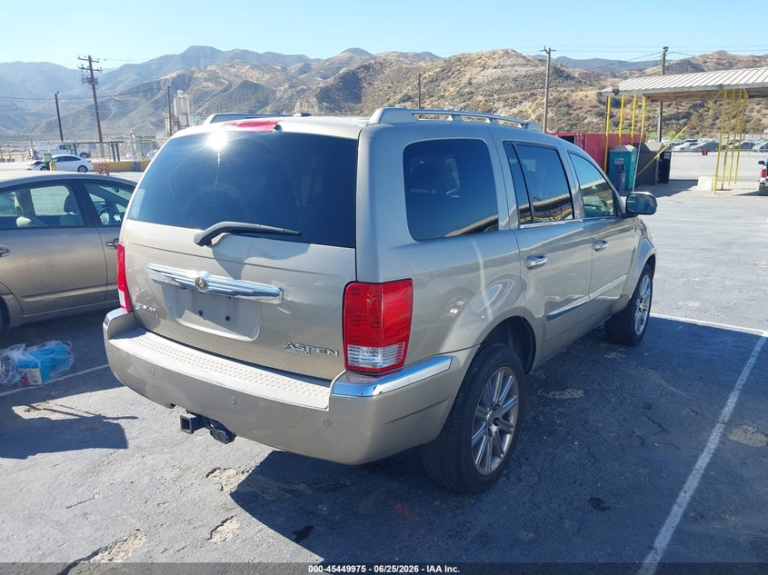 2009 Chrysler Aspen VIN 1A8HW58T99F710434 IAAI salvage auction — NORMAL WEAR, Clear - Dealer Only (California), sold $650 on 2026-07-15 (photo 4)