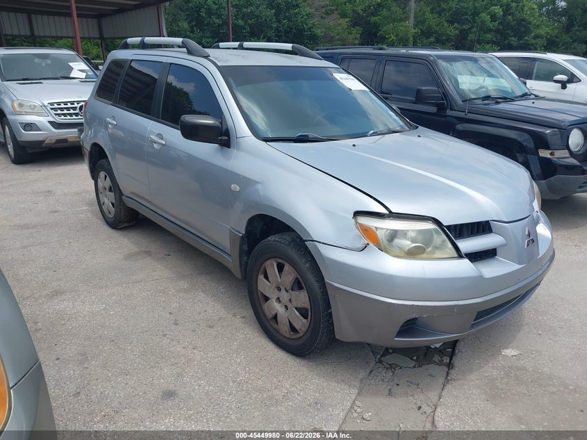 2006 Mitsubishi Outlander VIN JA4LZ31F26U037652 IAAI salvage auction — NORMAL WEAR, Original (Texas), sold $275 on 2026-07-27 (photo 1)