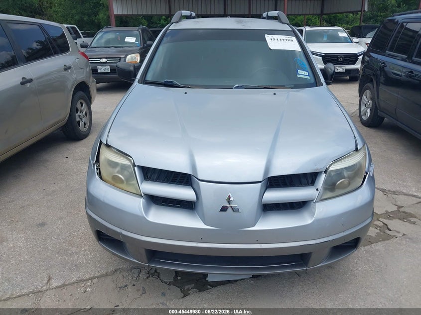 2006 Mitsubishi Outlander VIN JA4LZ31F26U037652 IAAI salvage auction — NORMAL WEAR, Original (Texas), sold $275 on 2026-07-27 (photo 6)