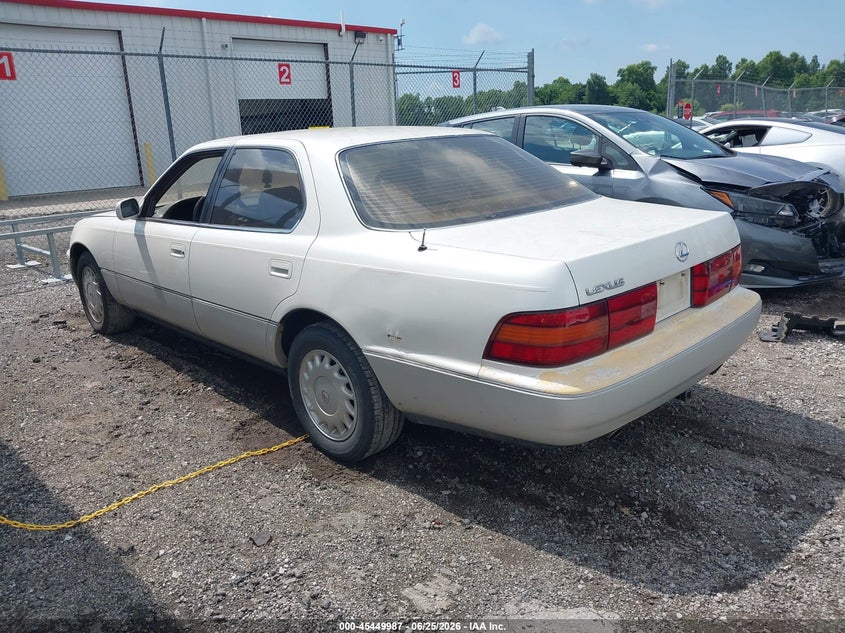 1991 Lexus Ls VIN JT8UF11E0M0079996 IAAI salvage auction — NORMAL WEAR, Clear (Arizona), sold $250 on 2026-07-06 (photo 3)