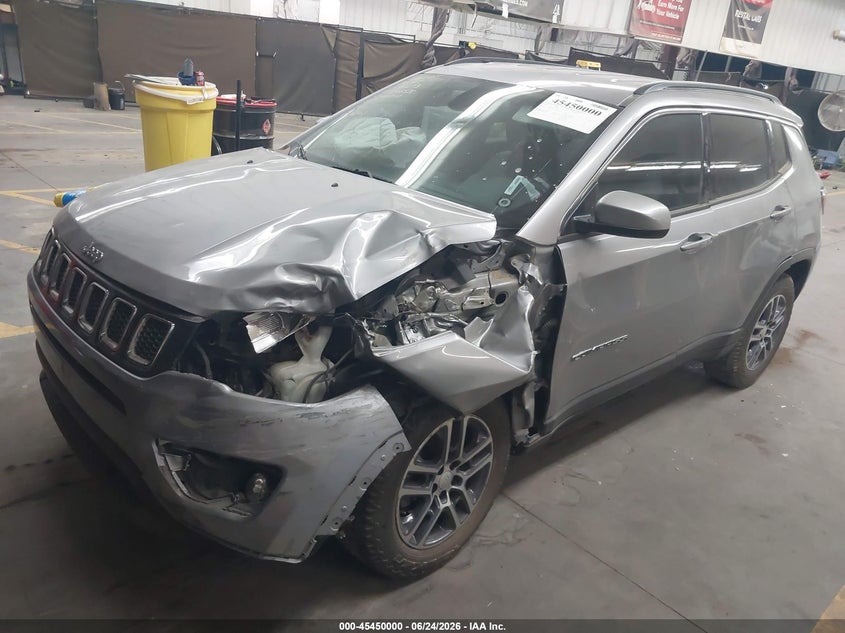 2017 Jeep Compass VIN 3C4NJDBB0HT616840 IAAI salvage auction — FRONT END, Salvage Title, sold $1,150 on 2026-07-10 (photo 2)
