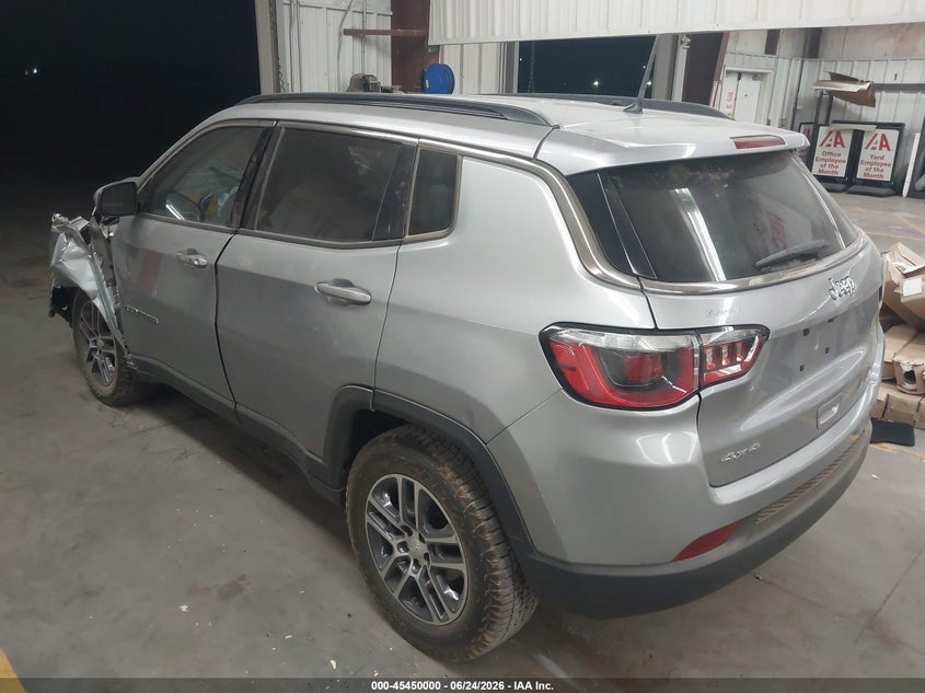 2017 Jeep Compass VIN 3C4NJDBB0HT616840 IAAI salvage auction — FRONT END, Salvage Title, sold $1,150 on 2026-07-10 (photo 3)