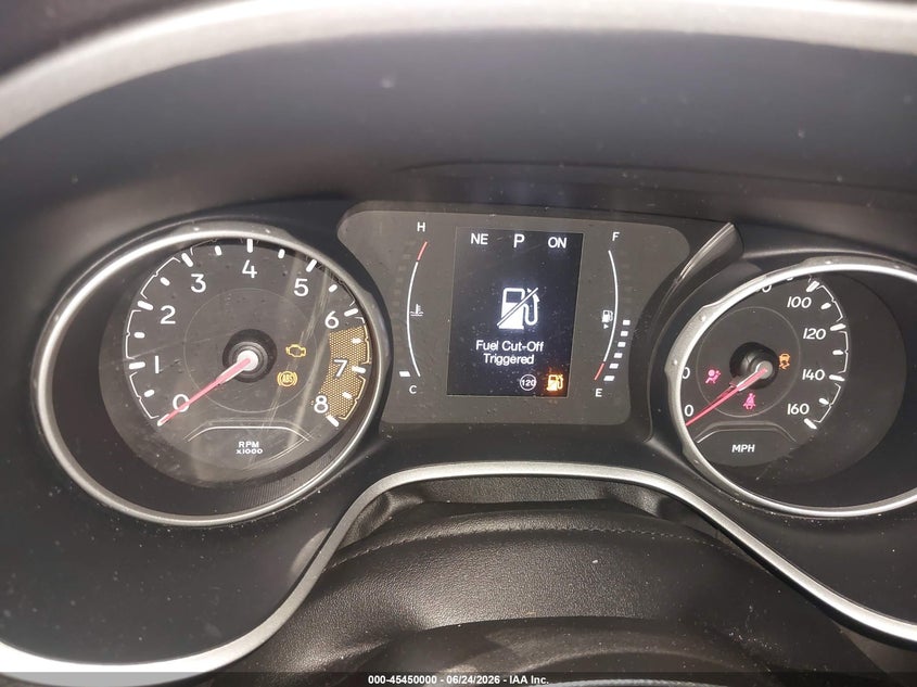 2017 Jeep Compass VIN 3C4NJDBB0HT616840 IAAI salvage auction — FRONT END, Salvage Title, sold $1,150 on 2026-07-10 (photo 7)