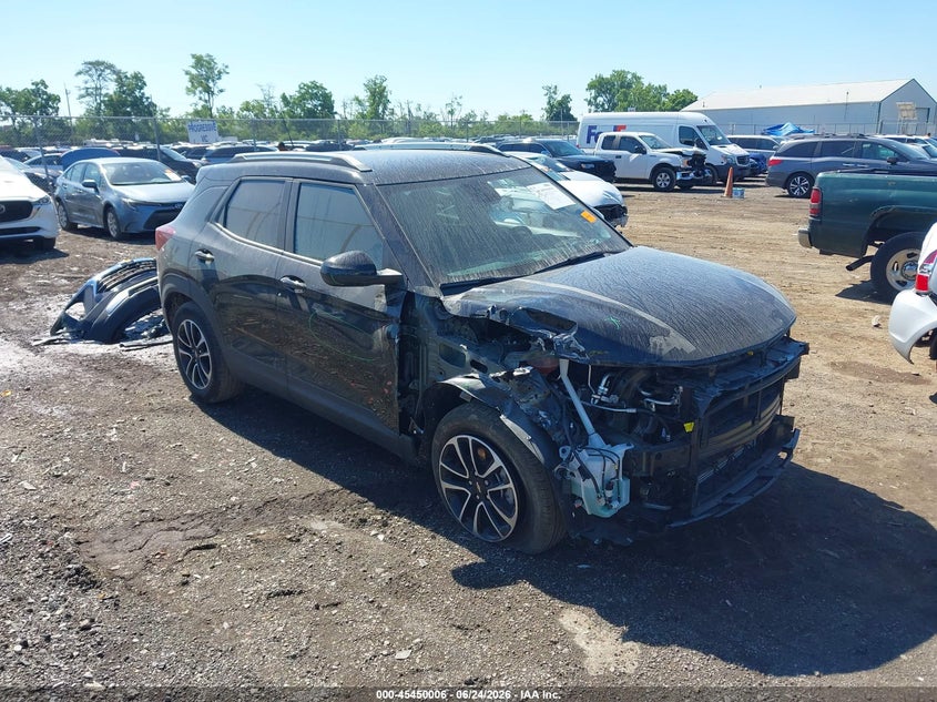 2025 Chevrolet Trailblazer VIN KL79MPSL6SB157497 IAAI salvage auction — FRONT END, Salvage Title, sold $4,650 on 2026-07-23 (photo 1)