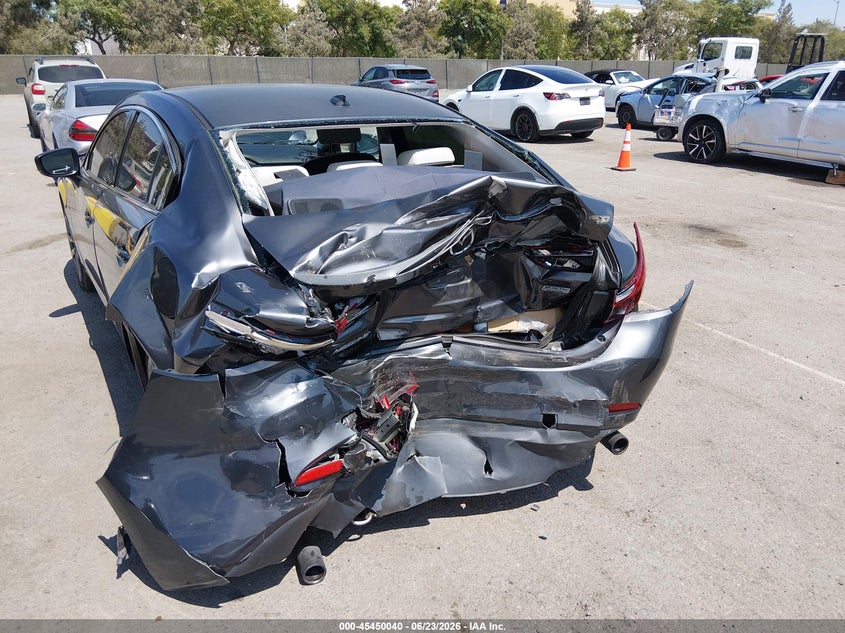 2017 Mazda 6 VIN JM1GL1W57H1142043 IAAI salvage auction — REAR END, Non-Repairable (California), sold $400 on 2026-07-27 (photo 6)