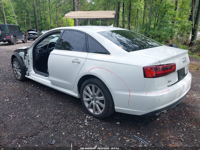 2016 Audi A6 VIN WAUGFAFC2GN062269 IAAI salvage auction — FRONT END, Salvage Title, sold $2,700 on 2026-08-01 (photo 3)