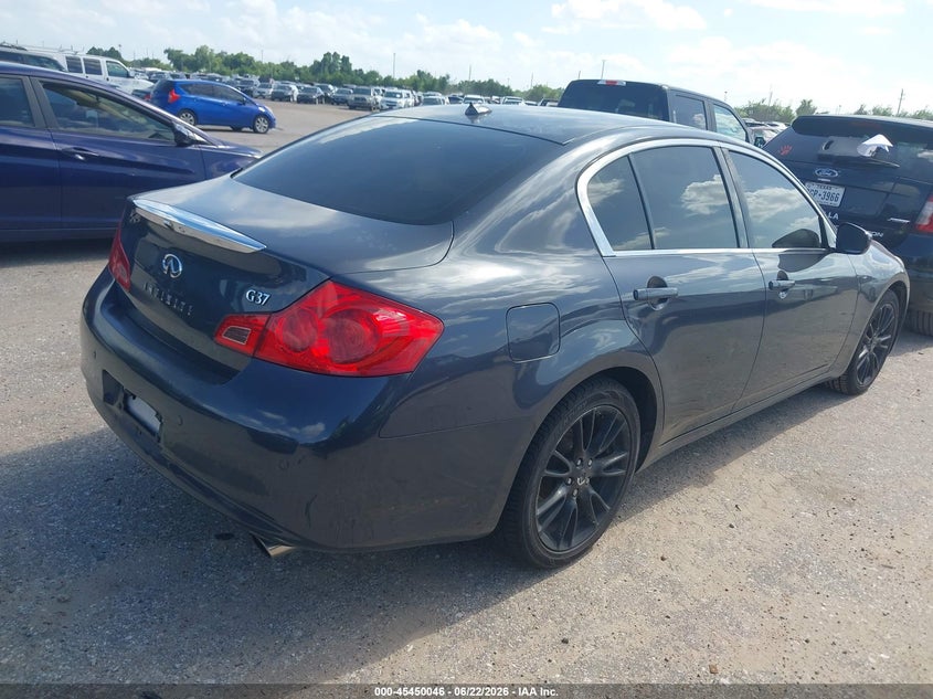 2012 Infiniti G VIN JN1CV6AP0CM625222 IAAI salvage auction — NORMAL WEAR, Original (Texas), sold $1,450 on 2026-07-15 (photo 4)