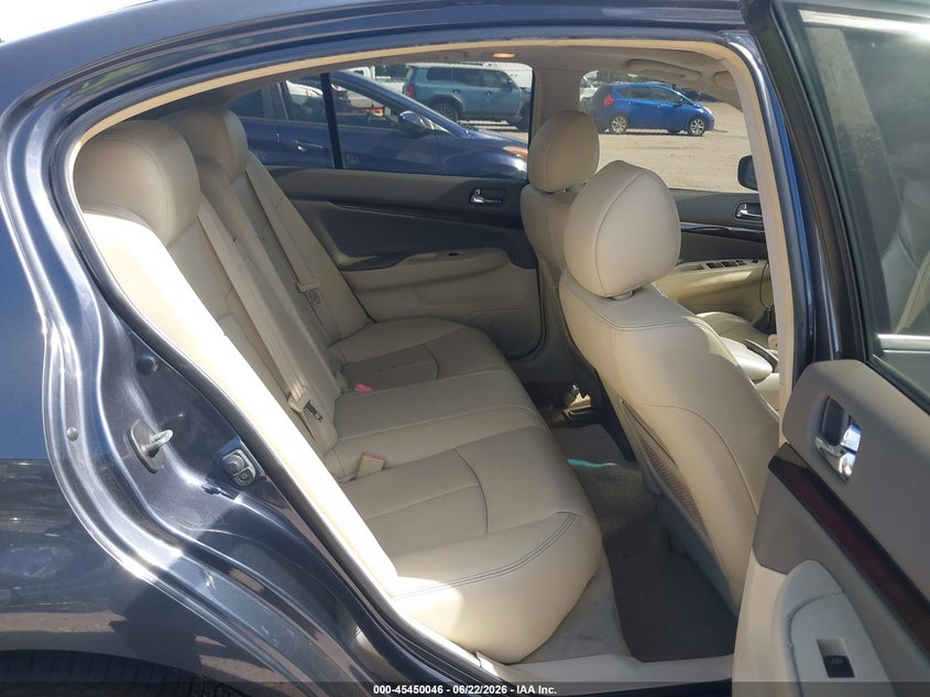 2012 Infiniti G VIN JN1CV6AP0CM625222 IAAI salvage auction — NORMAL WEAR, Original (Texas), sold $1,450 on 2026-07-15 (photo 8)