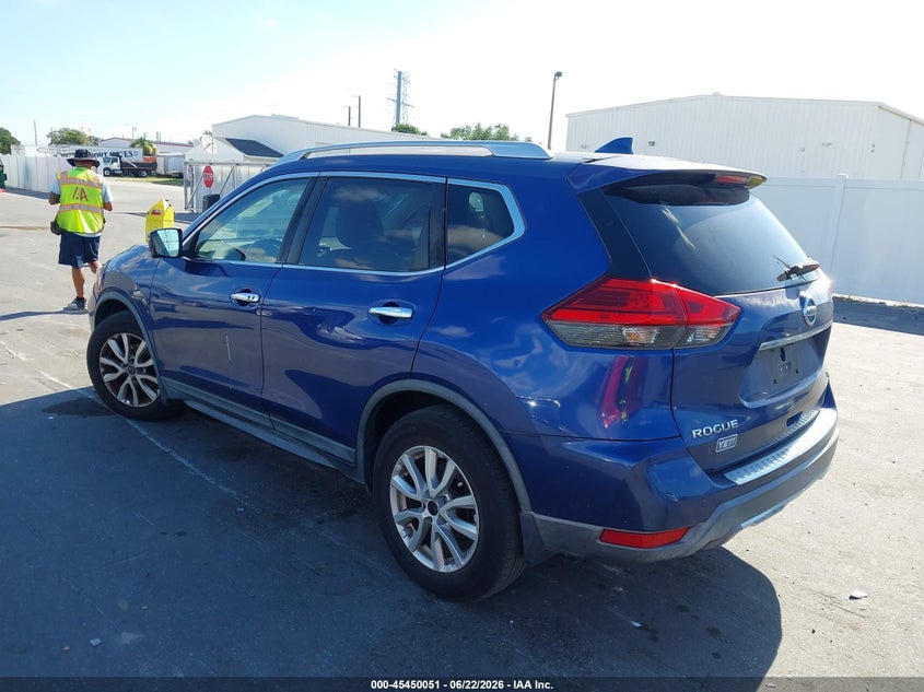2017 Nissan Rogue VIN KNMAT2MT9HP534855 IAAI salvage auction — NORMAL WEAR, Clear (Florida), sold $1,375 on 2026-07-29 (photo 3)