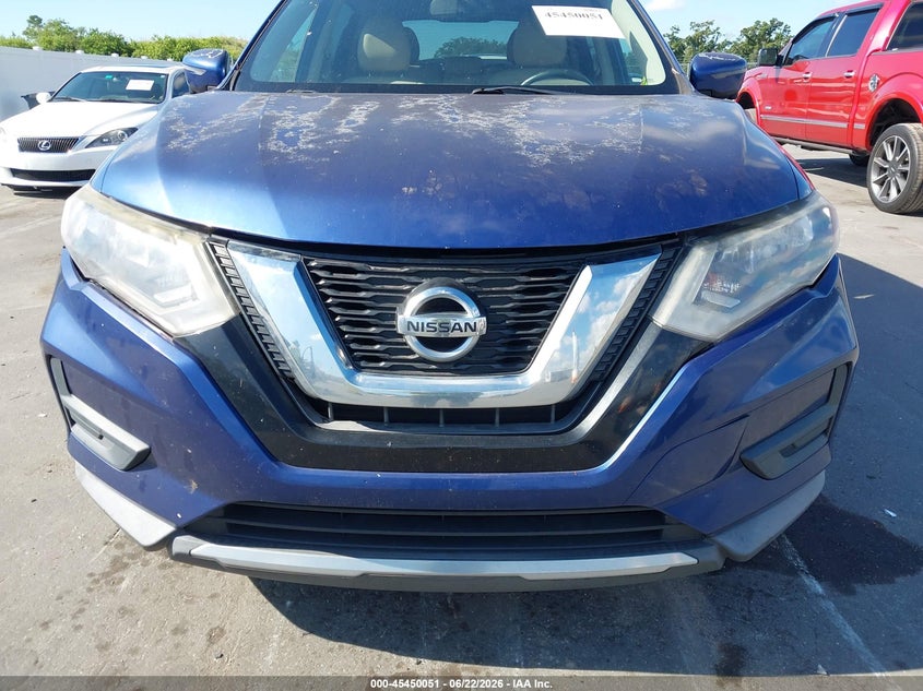 2017 Nissan Rogue VIN KNMAT2MT9HP534855 IAAI salvage auction — NORMAL WEAR, Clear (Florida), sold $1,375 on 2026-07-29 (photo 6)