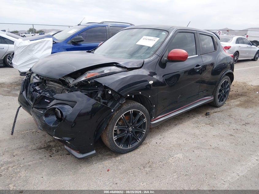 2014 Nissan Juke VIN JN8AF5MV9ET366491 IAAI salvage auction — NORMAL WEAR, Clear (New Mexico), sold $800 on 2026-07-22 (photo 2)