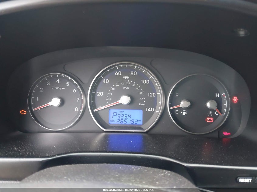 2011 Hyundai Santa fe VIN 5XYZHDAG4BG059312 IAAI salvage auction — NORMAL WEAR, Original (Ohio), sold $275 on 2026-07-22 (photo 7)