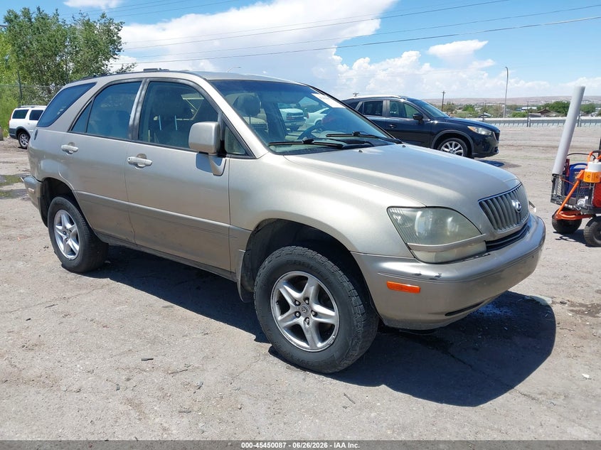 1999 Lexus VIN JT6HF10U4X0005603 IAAI salvage auction — NORMAL WEAR, Clear (New Mexico), sold $275 on 2026-07-26 (photo 1)