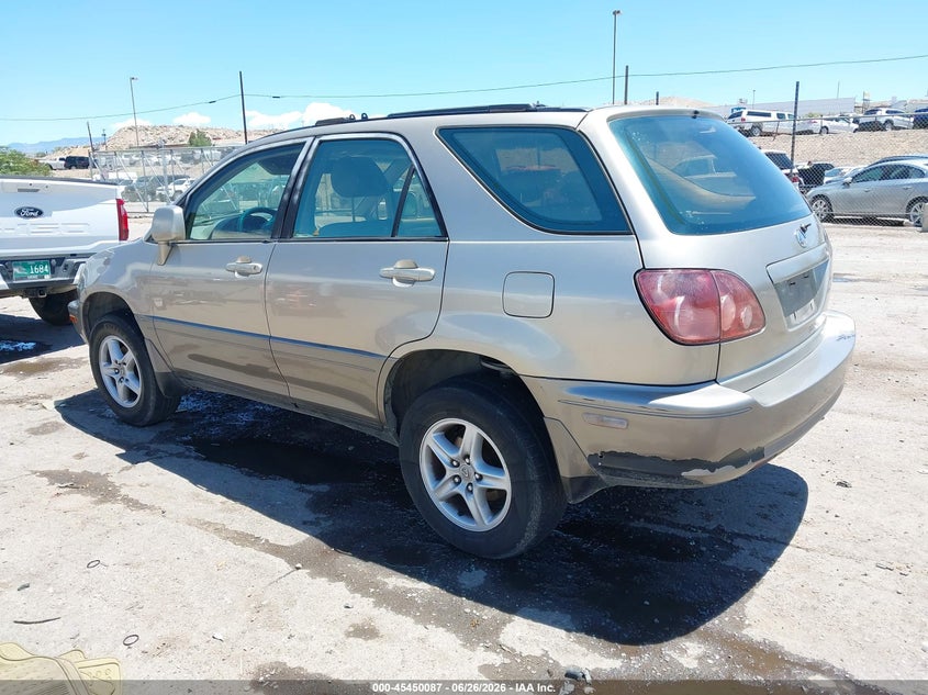 1999 Lexus VIN JT6HF10U4X0005603 IAAI salvage auction — NORMAL WEAR, Clear (New Mexico), sold $475 on 2026-07-27 (photo 3)