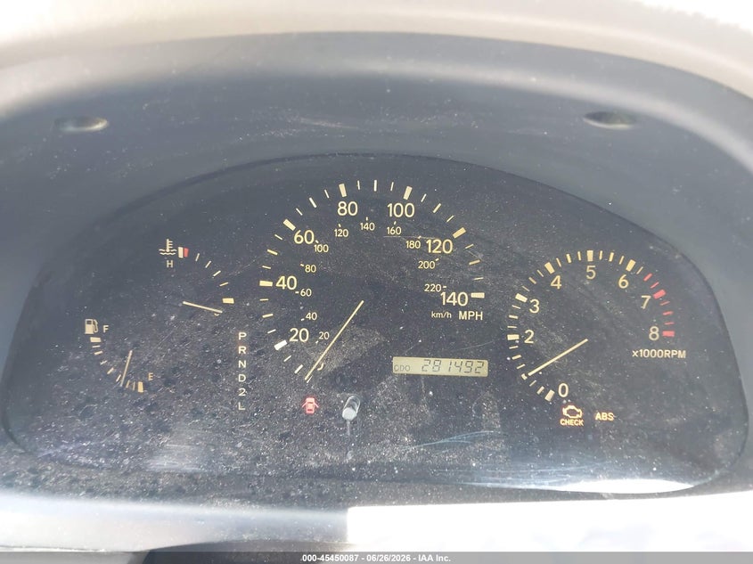 1999 Lexus VIN JT6HF10U4X0005603 IAAI salvage auction — NORMAL WEAR, Clear (New Mexico), sold $475 on 2026-07-27 (photo 7)