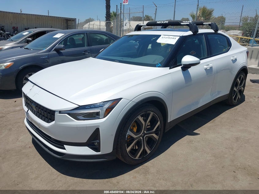 2021 Polestar 2 VIN LPSED3KA0ML017881 IAAI salvage auction — FRONT END, Salvage Title, sold $9,100 on 2026-08-14 (photo 2)