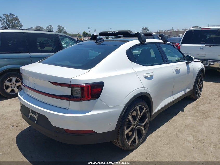 2021 Polestar 2 VIN LPSED3KA0ML017881 IAAI salvage auction — FRONT END, Salvage Title, sold $9,100 on 2026-08-14 (photo 4)