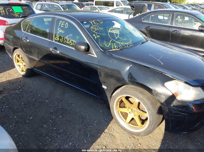 2007 Infiniti M35 VIN JNKAY01F27M457927 IAAI salvage auction — FRONT & REAR, Bill Of Sale (New York), sold $475 on 2026-07-07 (photo 6)