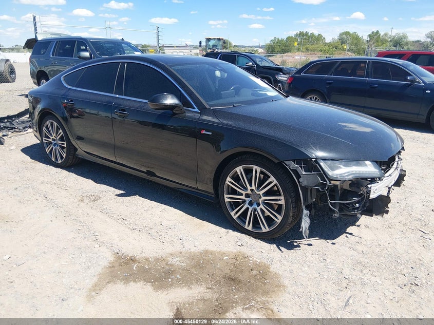 2012 Audi A7 VIN WAU3GAFC8CN162771 IAAI salvage auction — FRONT END, Salvage Title, sold $1,750 on 2026-08-02 (photo 1)