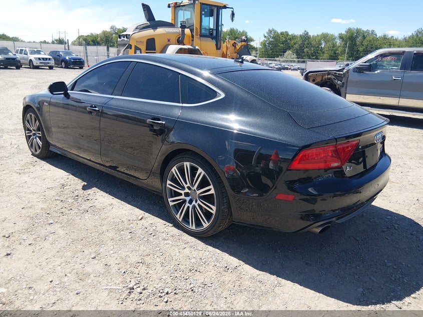 2012 Audi A7 VIN WAU3GAFC8CN162771 IAAI salvage auction — FRONT END, Salvage Title, sold $1,750 on 2026-08-02 (photo 3)