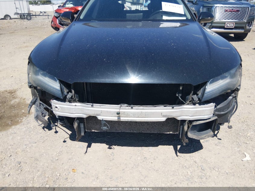 2012 Audi A7 VIN WAU3GAFC8CN162771 IAAI salvage auction — FRONT END, Salvage Title, sold $1,750 on 2026-08-02 (photo 6)