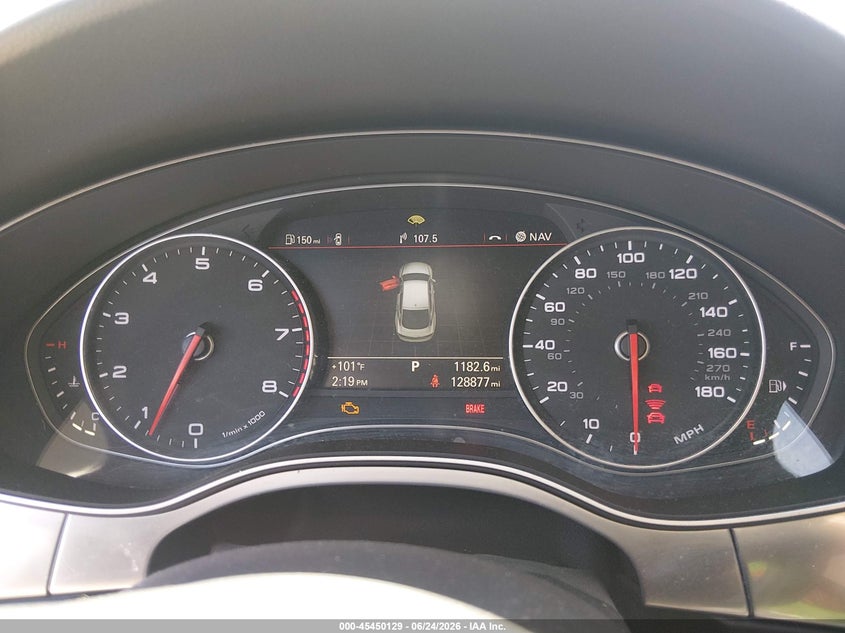2012 Audi A7 VIN WAU3GAFC8CN162771 IAAI salvage auction — FRONT END, Salvage Title, sold $1,750 on 2026-08-02 (photo 7)