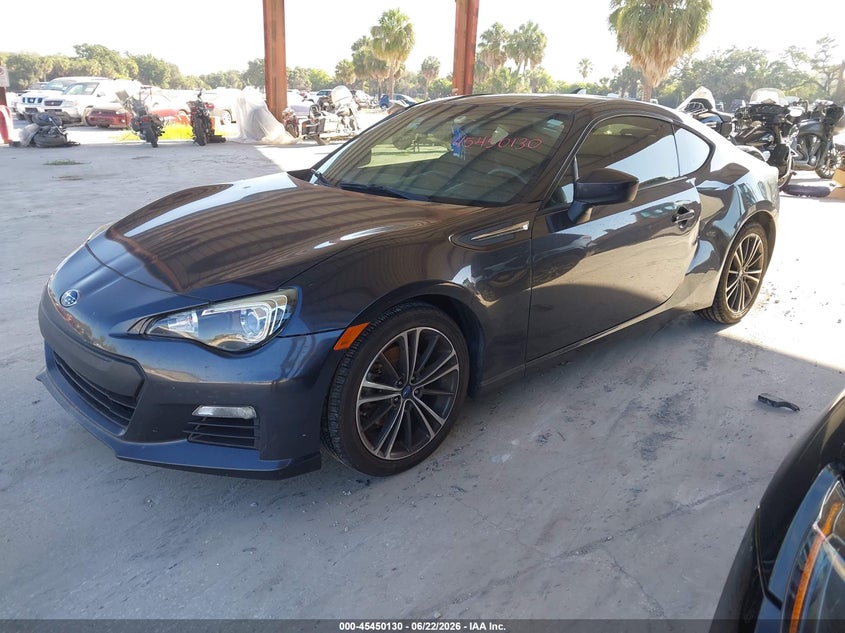 2015 Subaru Brz VIN JF1ZCAB17F9604536 IAAI salvage auction — NORMAL WEAR, Clear (Florida), sold $2,450 on 2026-07-28 (photo 2)