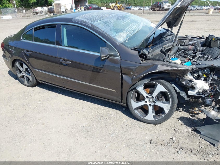 2013 Volkswagen Passat cc VIN WVWBP7ANXDE519766 IAAI salvage auction — FRONT END, Salvage Title, sold $250 on 2026-08-19 (photo 1)