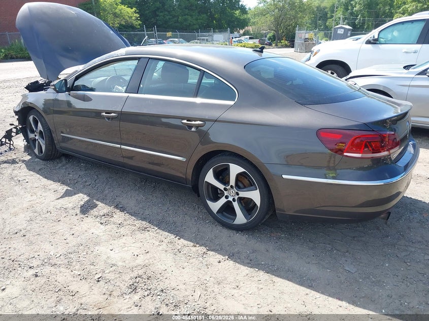 2013 Volkswagen Passat cc VIN WVWBP7ANXDE519766 IAAI salvage auction — FRONT END, Salvage Title, sold $250 on 2026-08-19 (photo 3)