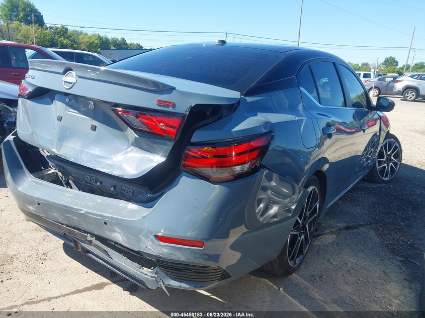 2025 Nissan Sentra VIN 3N1AB8DV8SY230447 IAAI salvage auction — REAR END, Salvage Title, sold $5,800 on 2026-07-17 (photo 4)