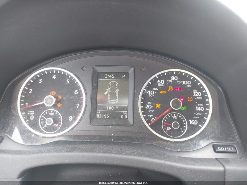 2016 Volkswagen Tiguan VIN WVGAV7AX5GW516609 IAAI salvage auction — NORMAL WEAR, Original (Texas), sold $925 on 2026-07-08 (photo 7)