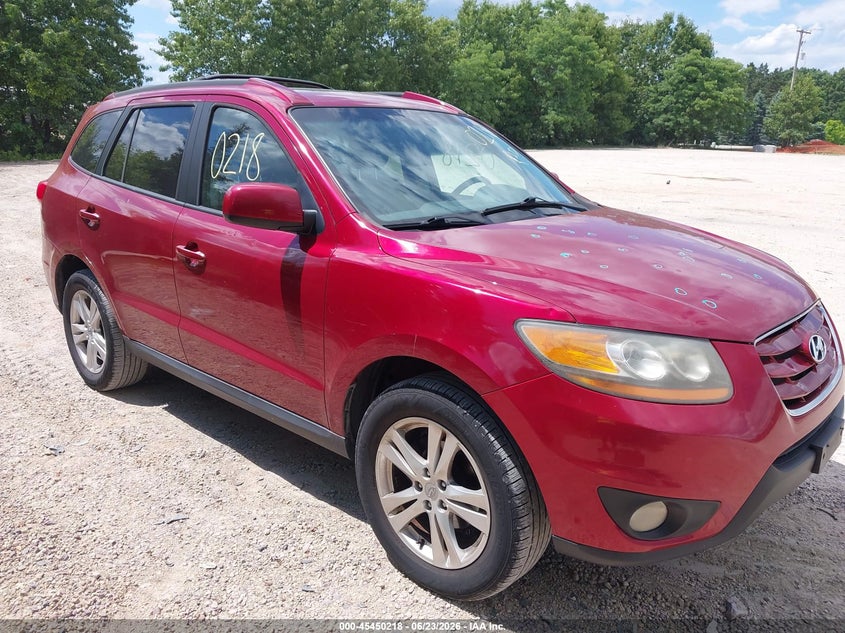 2011 Hyundai Santa fe VIN 5XYZH4AG2BG076450 IAAI salvage auction — NORMAL WEAR, Clear-Endorsement (Wisconsin), sold $1,500 on 2026-07-15 (photo 1)