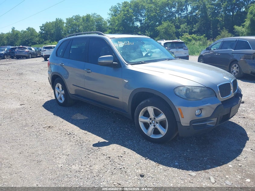 2007 BMW X5 VIN 5UXFE43527L011504 IAAI salvage auction — NORMAL WEAR, Clear (Pennsylvania), sold $450 on 2026-07-17 (photo 1)