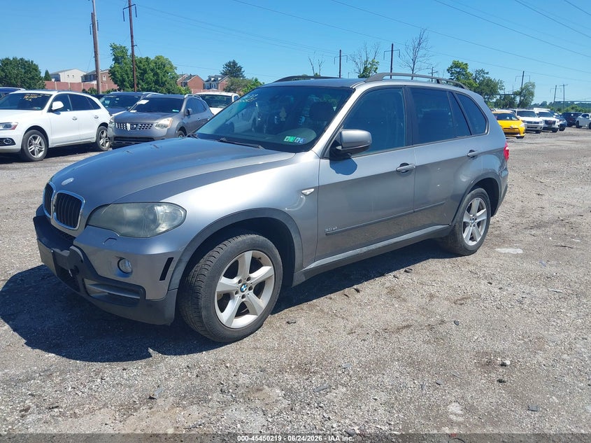 2007 BMW X5 VIN 5UXFE43527L011504 IAAI salvage auction — NORMAL WEAR, Clear (Pennsylvania), sold $450 on 2026-07-17 (photo 2)