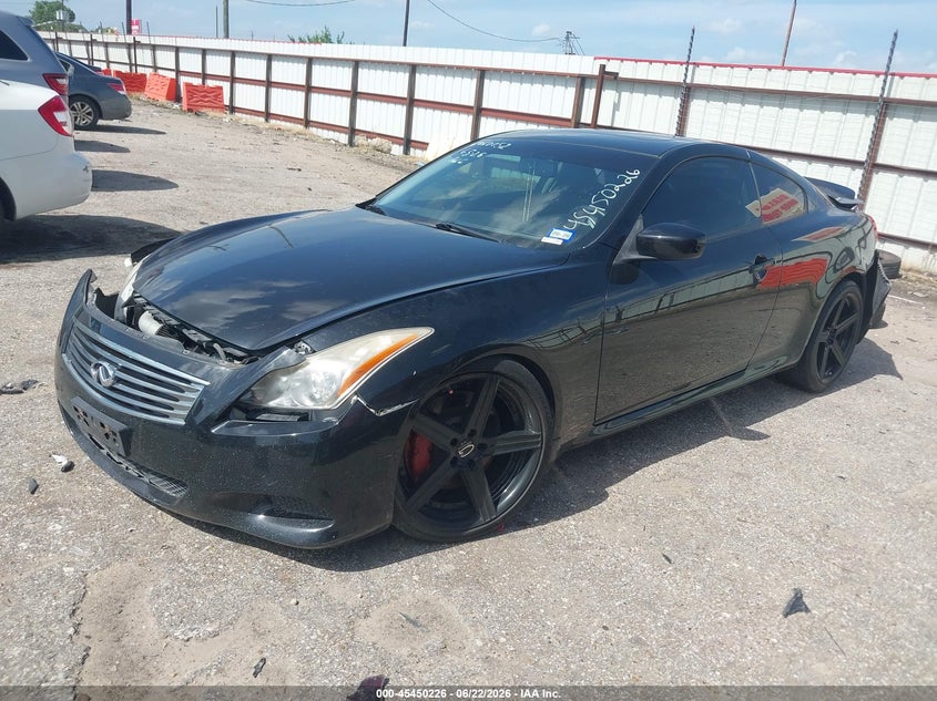 2008 Infiniti G37 VIN JNKCV64E58M125733 IAAI salvage auction — NORMAL WEAR, Original (Texas), sold $1,575 on 2026-07-15 (photo 2)