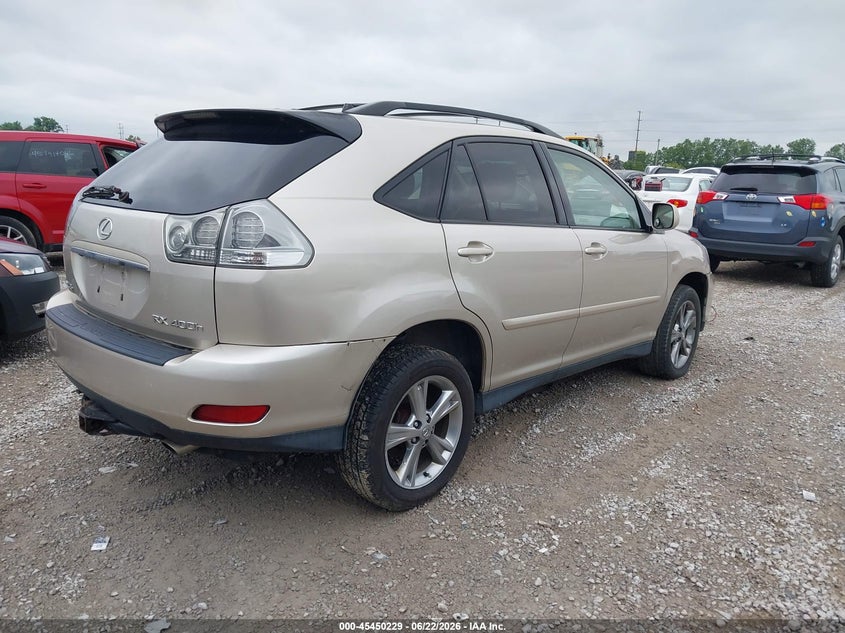 2006 Lexus Rx VIN JTJHW31U060041321 IAAI salvage auction — NORMAL WEAR, Original (Ohio), sold $550 on 2026-07-29 (photo 4)